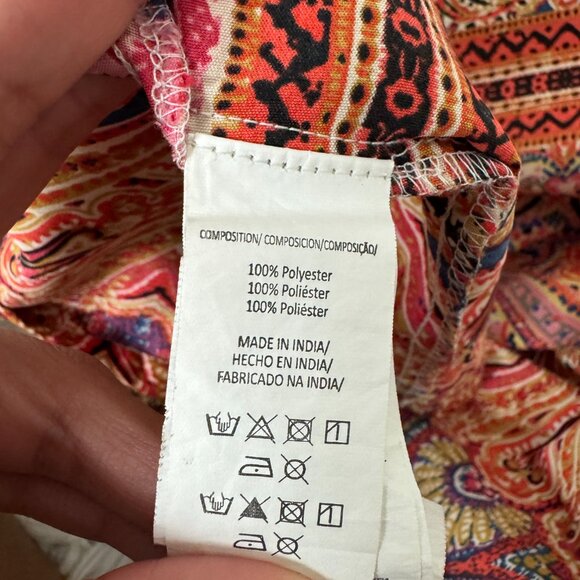 Like New✨ LOLITA Satin Flowy Maxi Skirt Made in India Size S - Picture 8 of 10